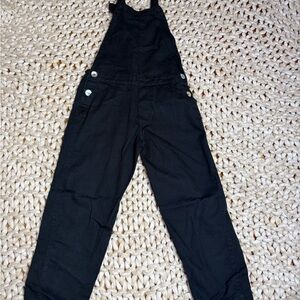Acacia Honey Black Overalls